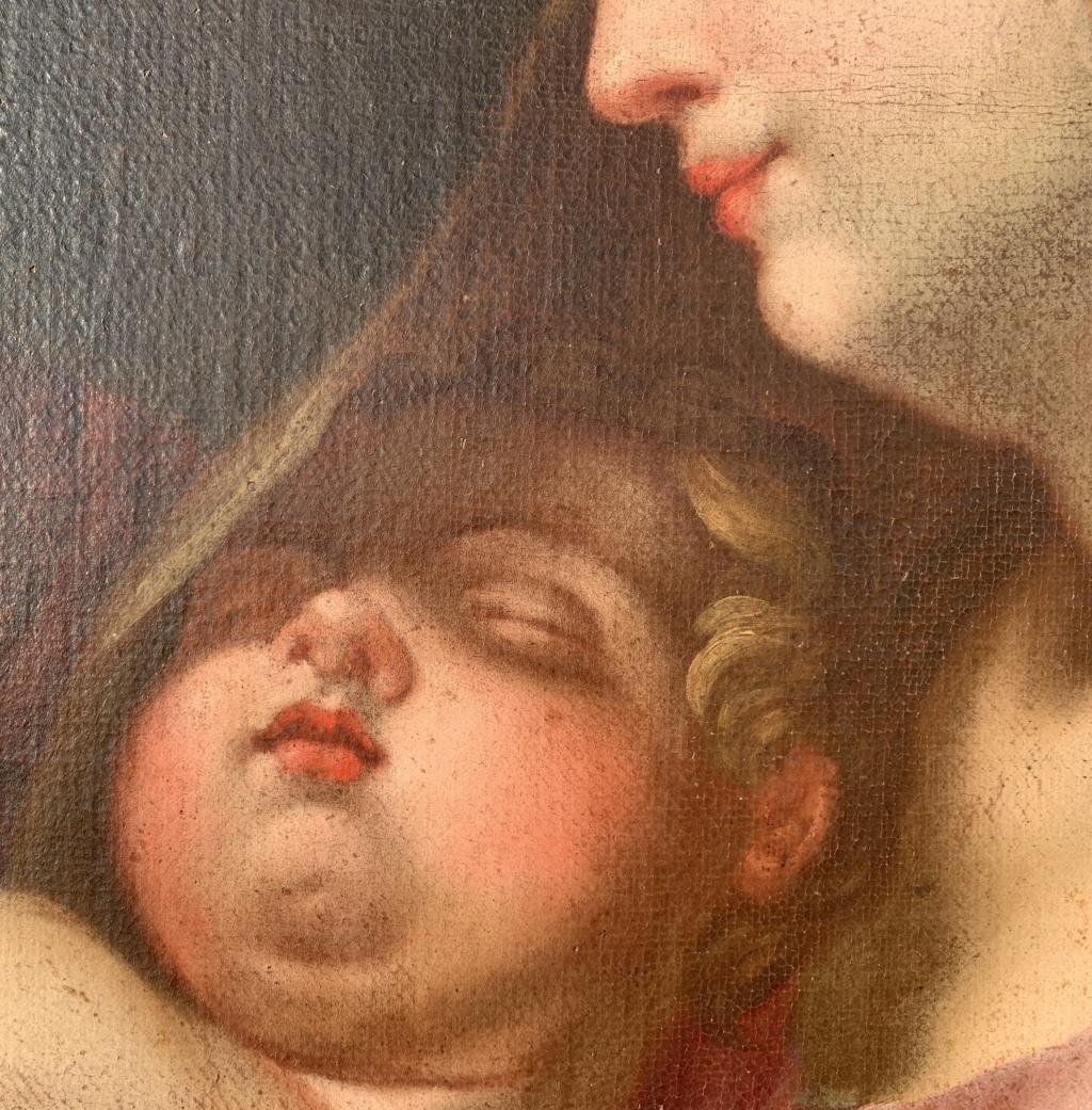 Francesco Trevisani attributed -18th century Italian figure painting - Virgin 9