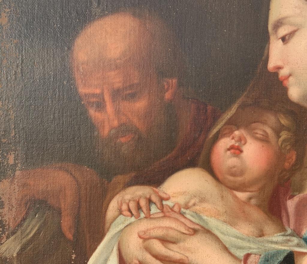 Francesco Trevisani attributed -18th century Italian figure painting - Virgin 2