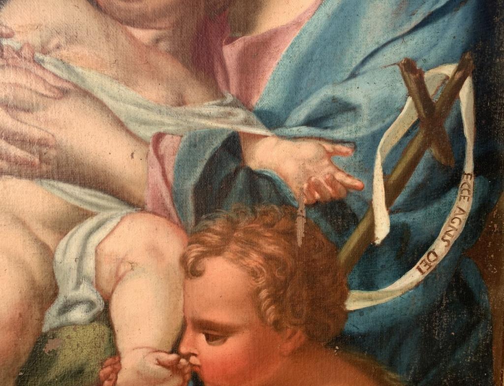 Francesco Trevisani attributed -18th century Italian figure painting - Virgin 4