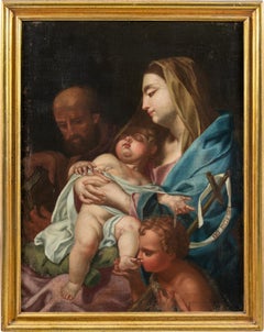Francesco Trevisani attributed -18th century Italian figure painting - Virgin 