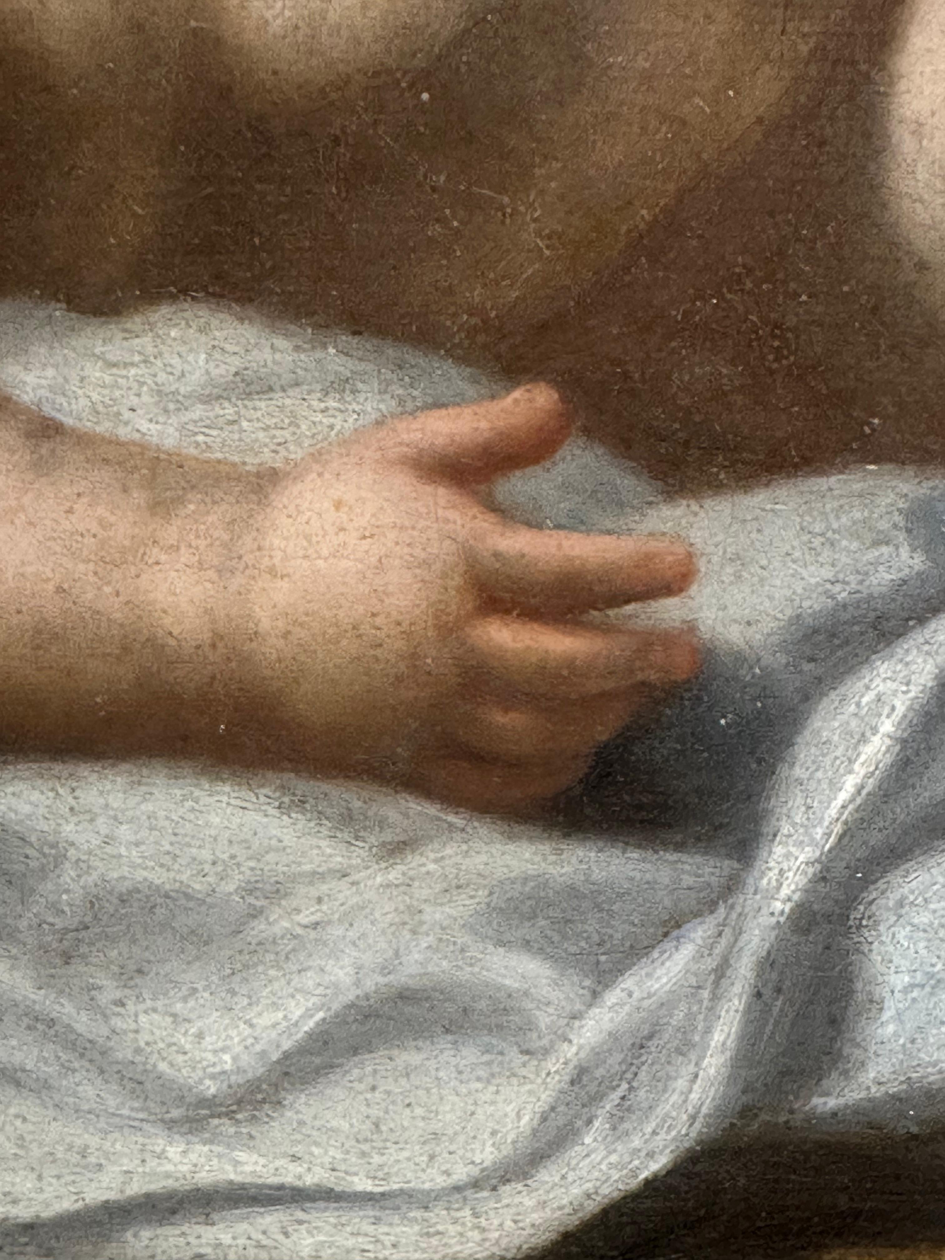 Madonna et enfant italienne du 18ème siècle en vente 1