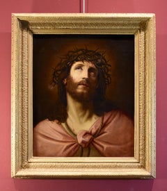 Ecce Homo Christ Trevisani Paint Oil on canvas Old master 18yh Century Italy