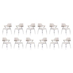 Francesco Zaccone für Thonet, Esszimmerstühle „Golf“, Deutschland 1970