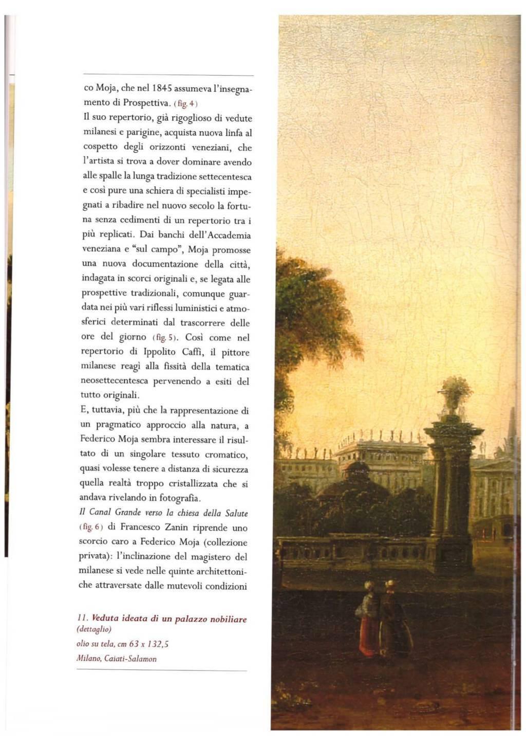 Francesco Zanin master) 19th century landscape villa