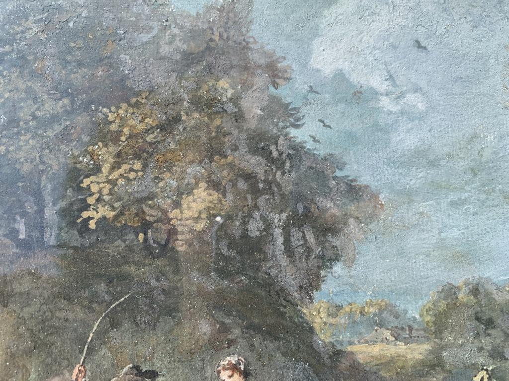 Francesco Zuccarelli (Masterly vénitien) - Peinture de paysage du 18e siècle en vente 9