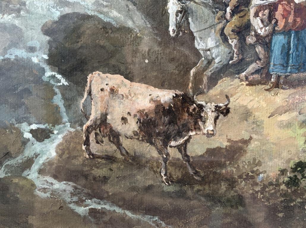 Francesco Zuccarelli (maestro veneziano) - Pittura di paesaggio del XVIII secolo in vendita 9