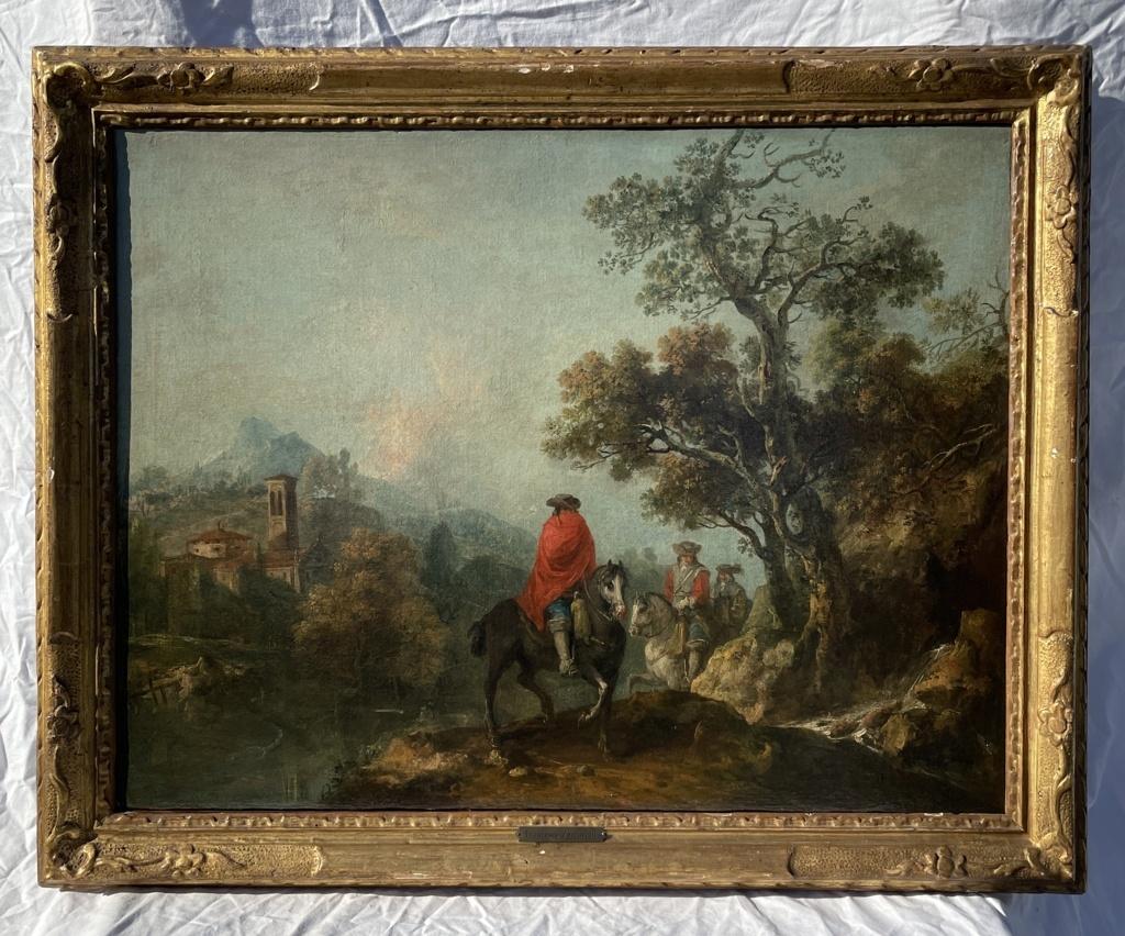 Francesco Zuccarelli Venetian master - 18th century landscape painting - Knights For Sale 3