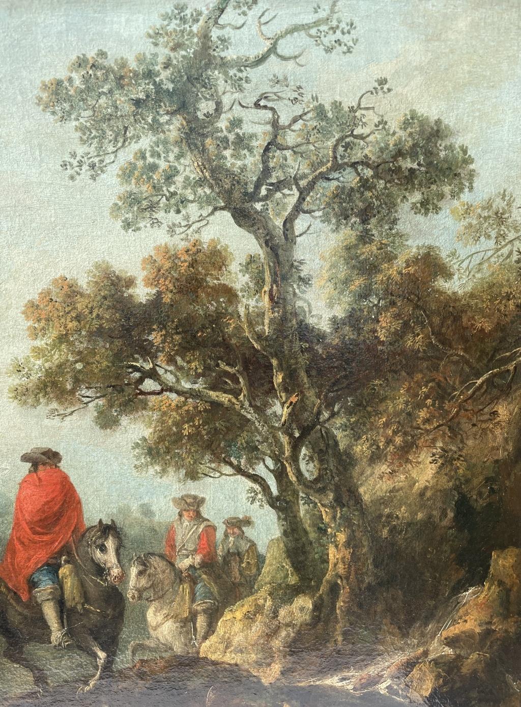 Francesco Zuccarelli Venetian master - 18th century landscape painting - Knights For Sale 9
