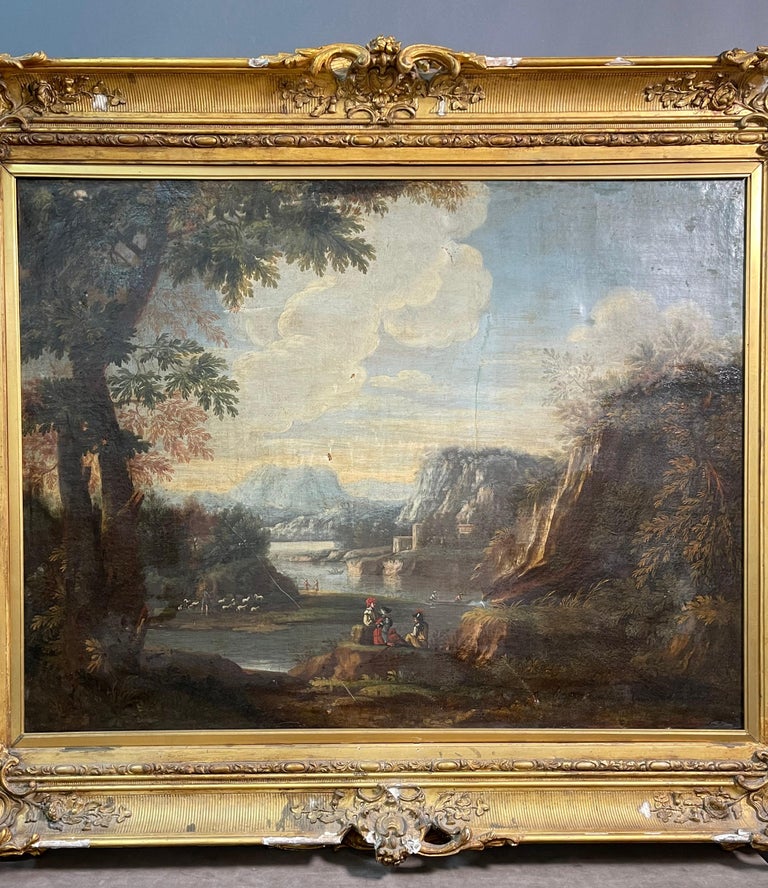 Francesco Zuccarelli Period Italian Landscape Painting at 1stDibs