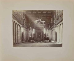 Interior Architecture - Original Photograph by Franceso Sidoli - 19th Century