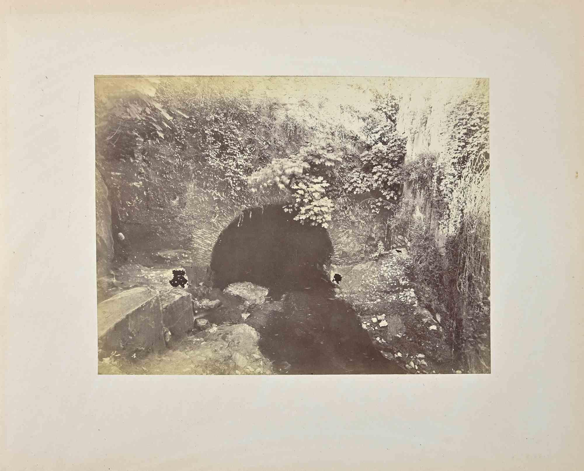 Franceso Sidoli Black and White Photograph - Roman Countryside - Photograph by F. Sidoli - 19th Century