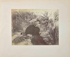 Roman Countryside - Photograph by F. Sidoli - 19th Century