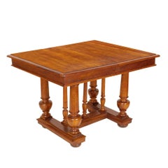 French Provencal Early 19th Century Empire Extendable Table Solid Walnut