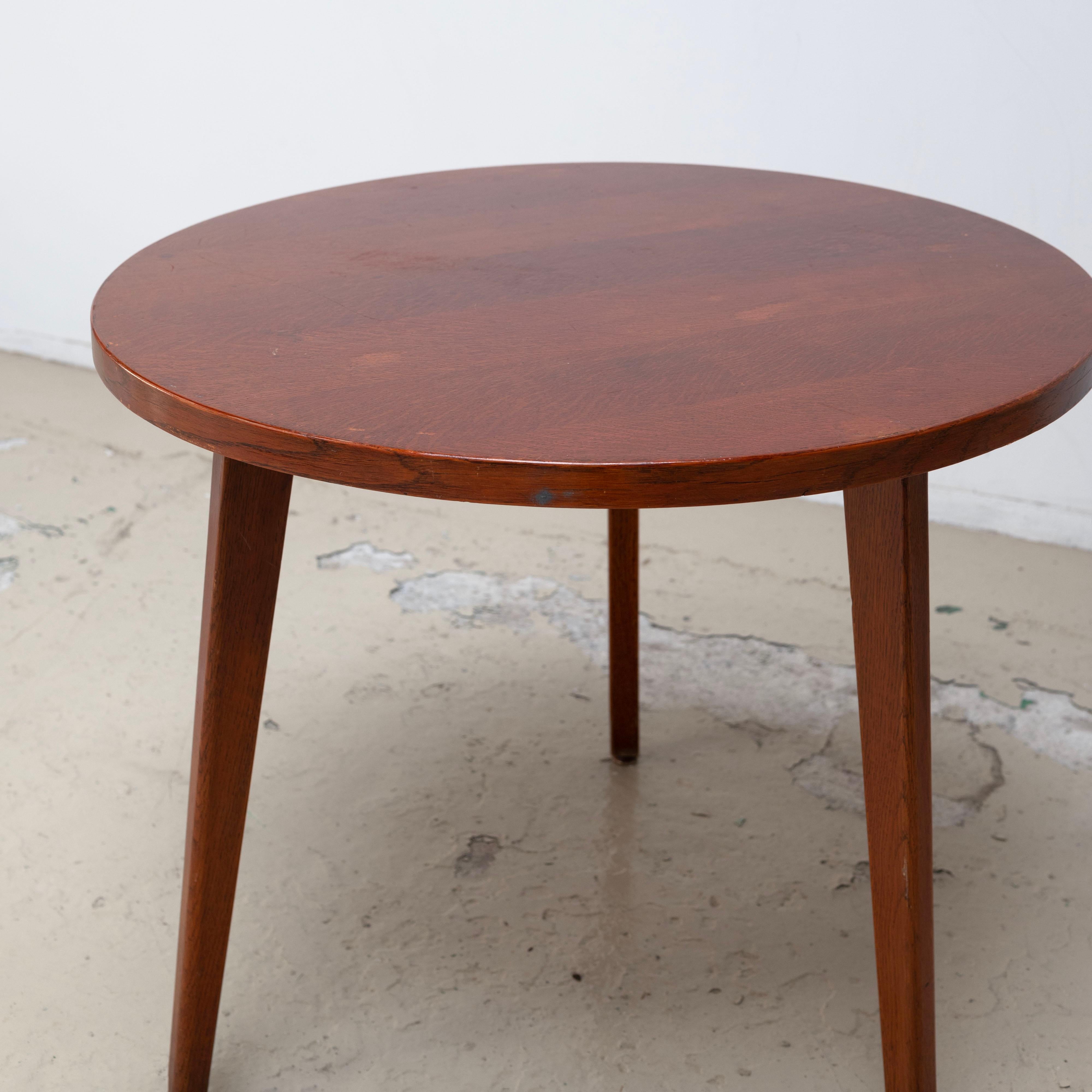 Late 20th Century Franch Reconstruction round table , 1970s For Sale
