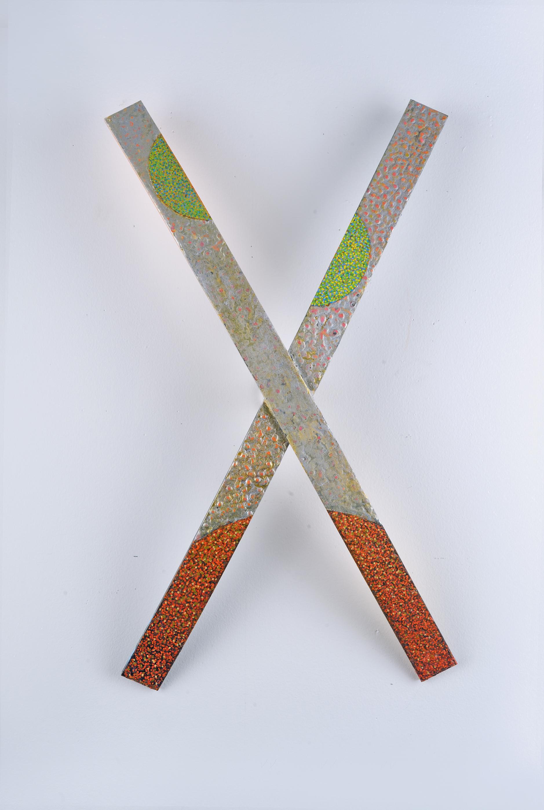 Francie Hester Abstract Painting - Axis 17