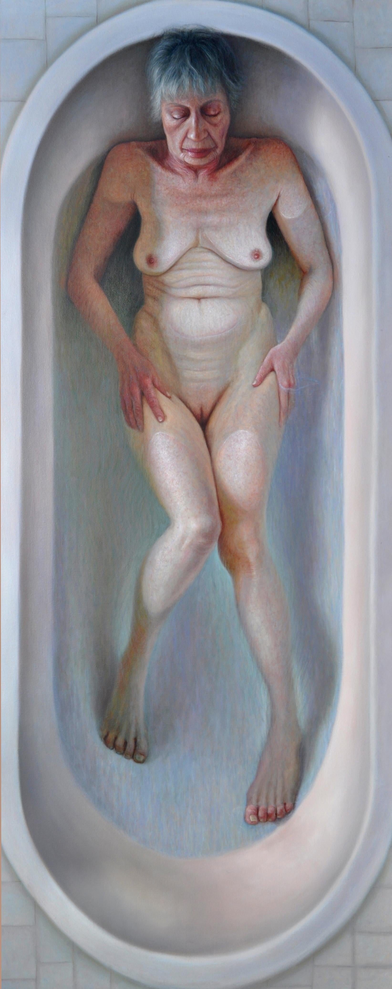 Francien Krieg Nude Painting – Zartes Fruchtfleisch