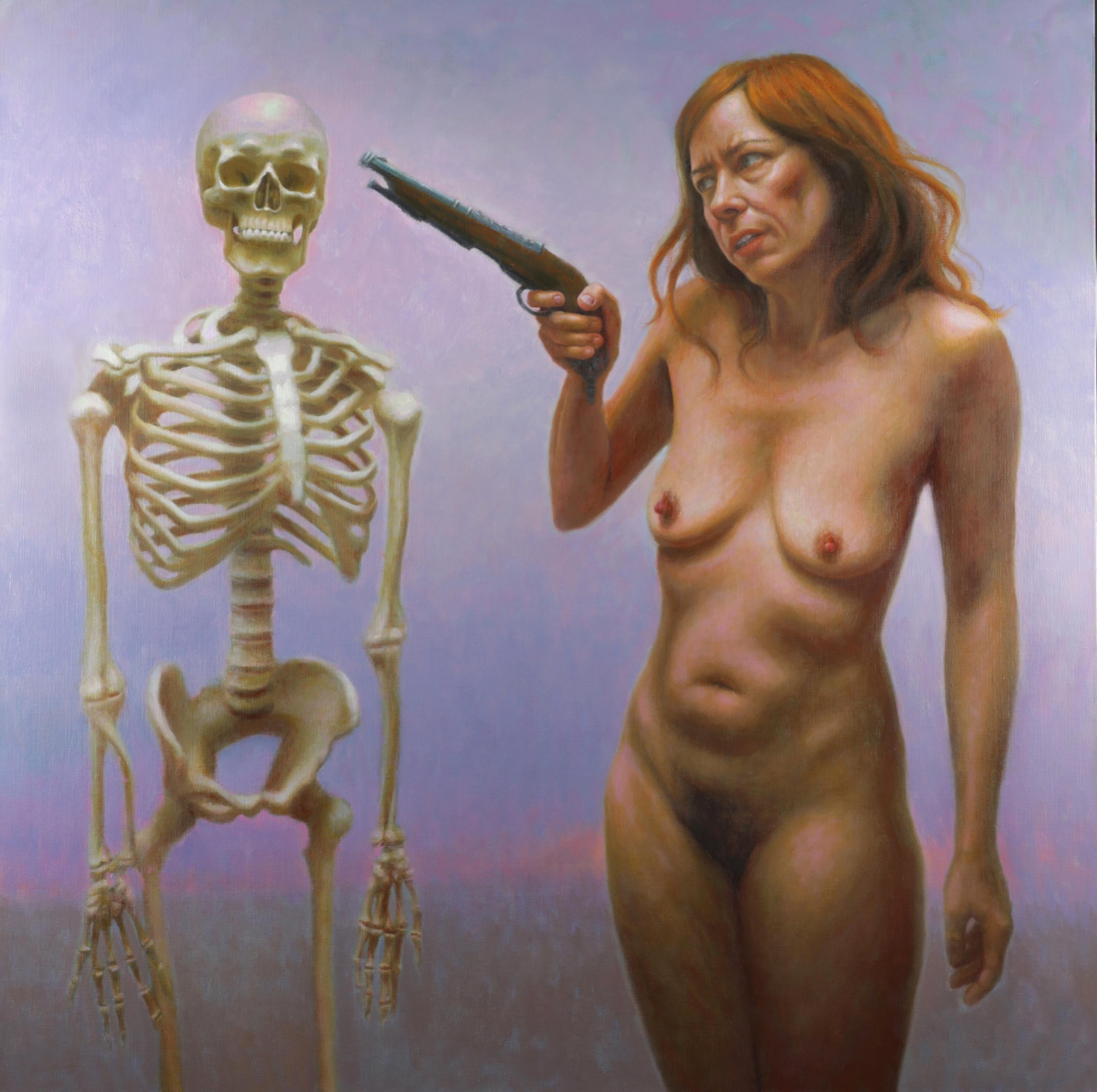 Francien Krieg Nude Painting – Metus Mortis