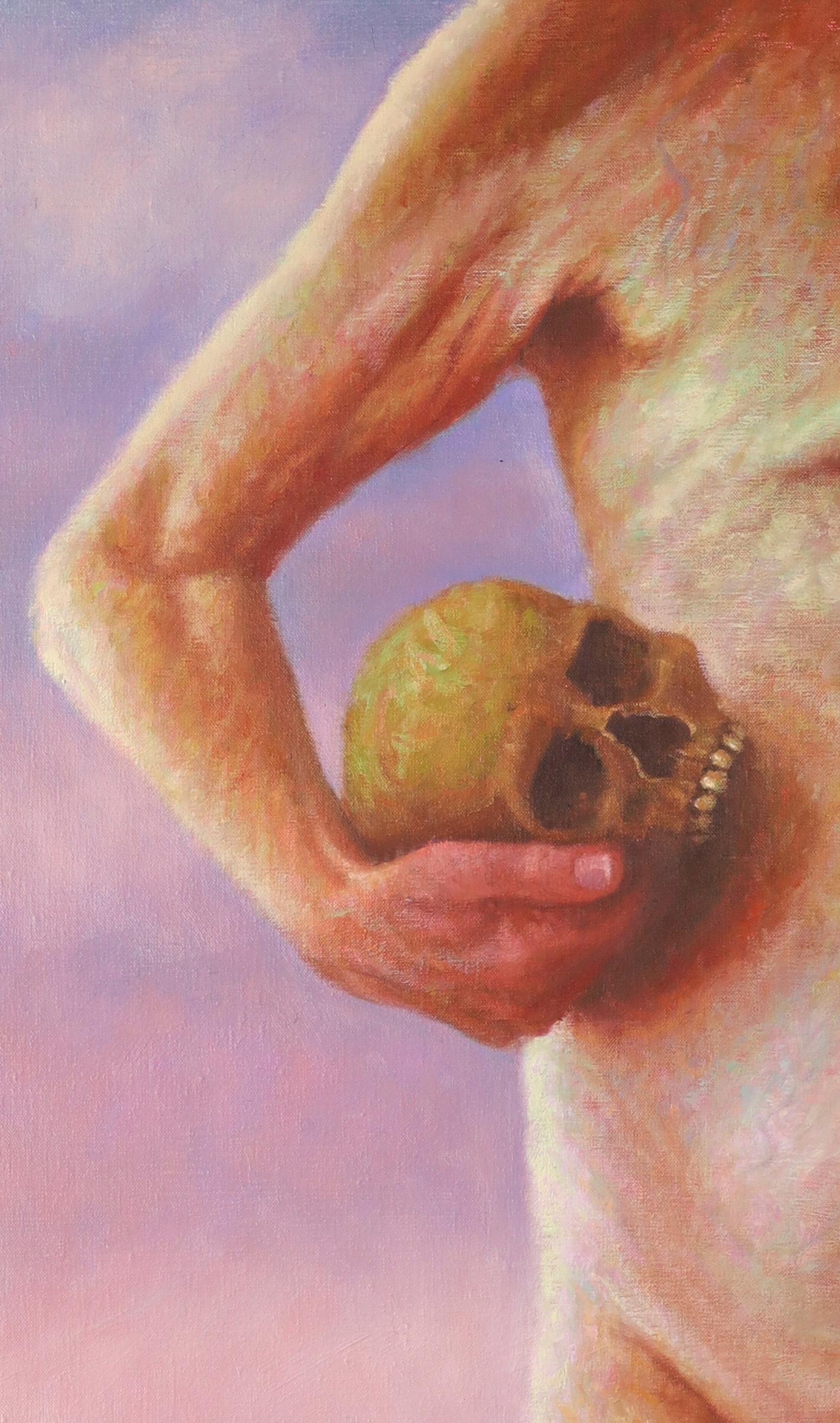  Die Künstlerin Francien Krieg beschreibt ihre Vision über ihre Arbeit 
Die Wahrheit ist, dass ich mich selbst male ... und damit den Kampf meines eigenen Körpers mit dem Alter, meinen eigenen Ängsten und meiner Faszination für den Tod. 
 
Diese