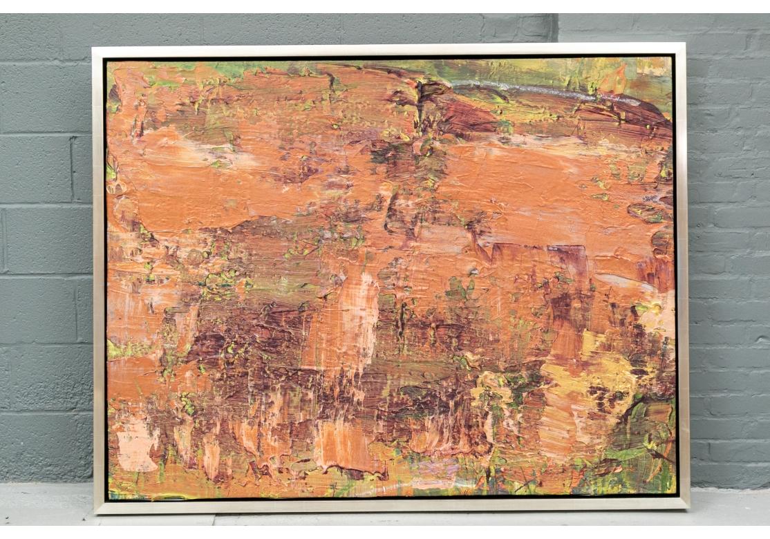 Francine Tint (American, B. 1943) Acrylic On Canvas, 