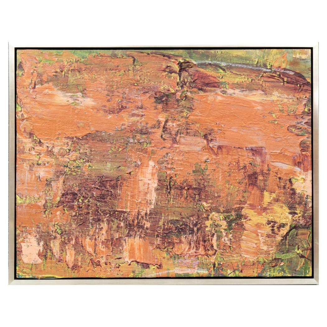 Francine Tint (americana, nata nel 1943) Acrilico su tela, "Spirito errante".