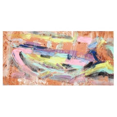Francine Tint Lge Scale Acrylic On Canvas Abstract Composition  "After Portugal"