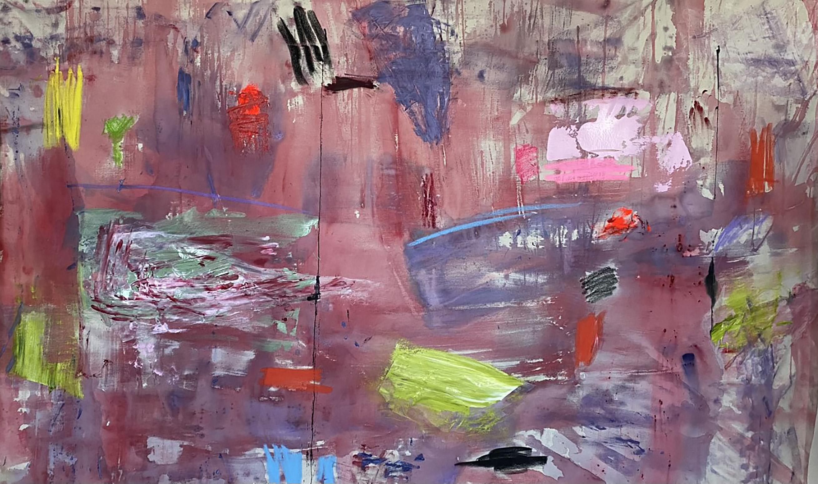 Francine Tint Abstract Painting - Cosmic Neighborhood
