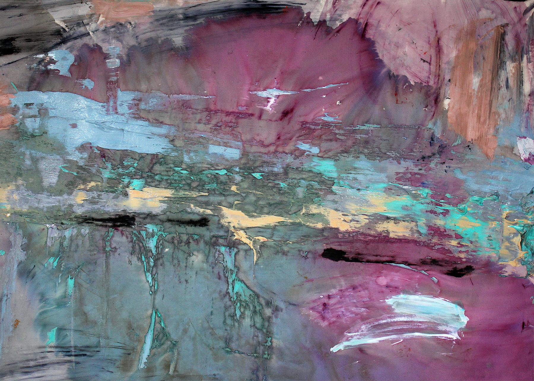 Francine Tint Abstract Painting - Sugar Mountain