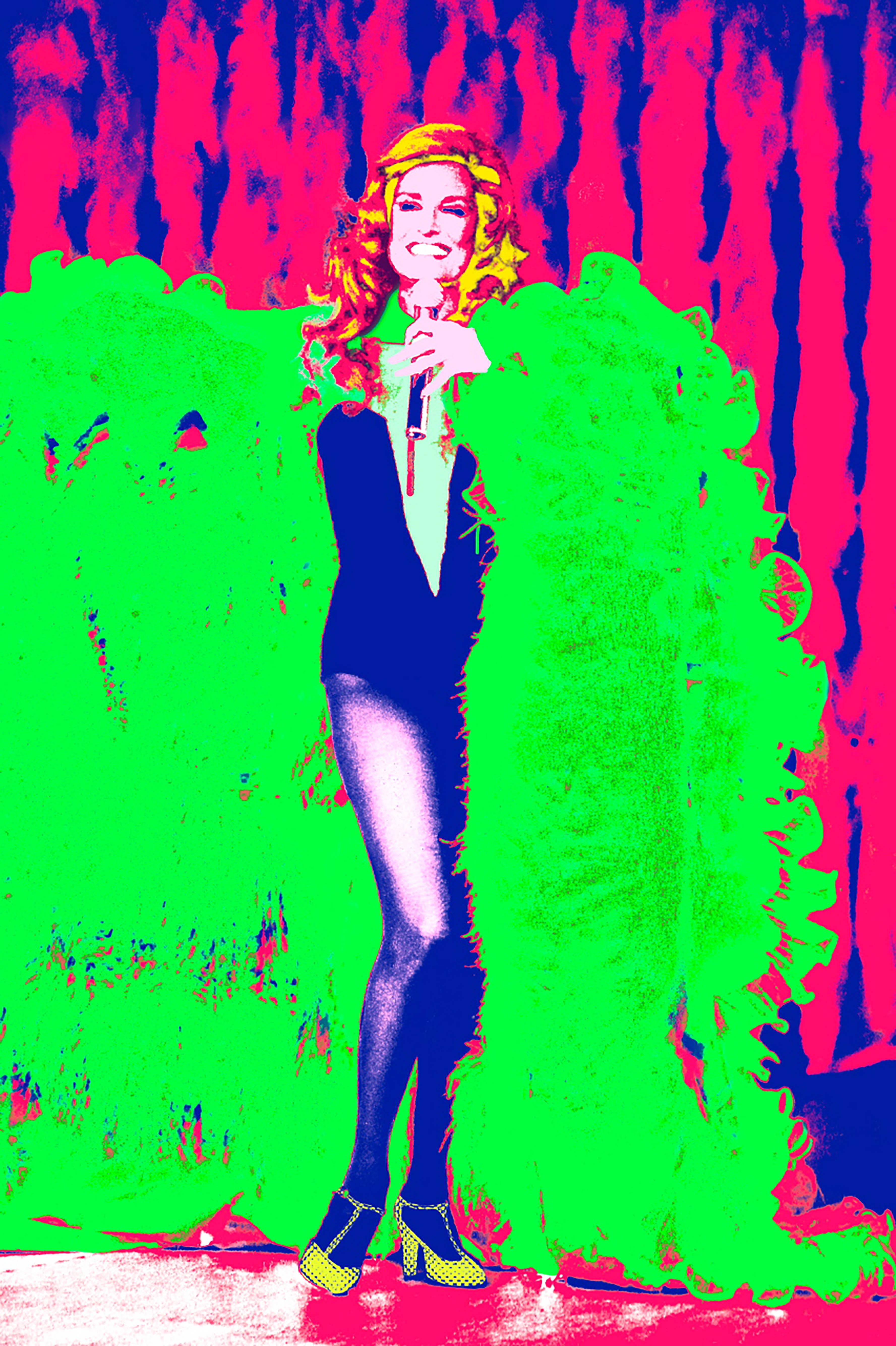 Dalida - Photograph de Francis Apesteguy