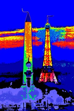 Obélisque et Tour Eiffel