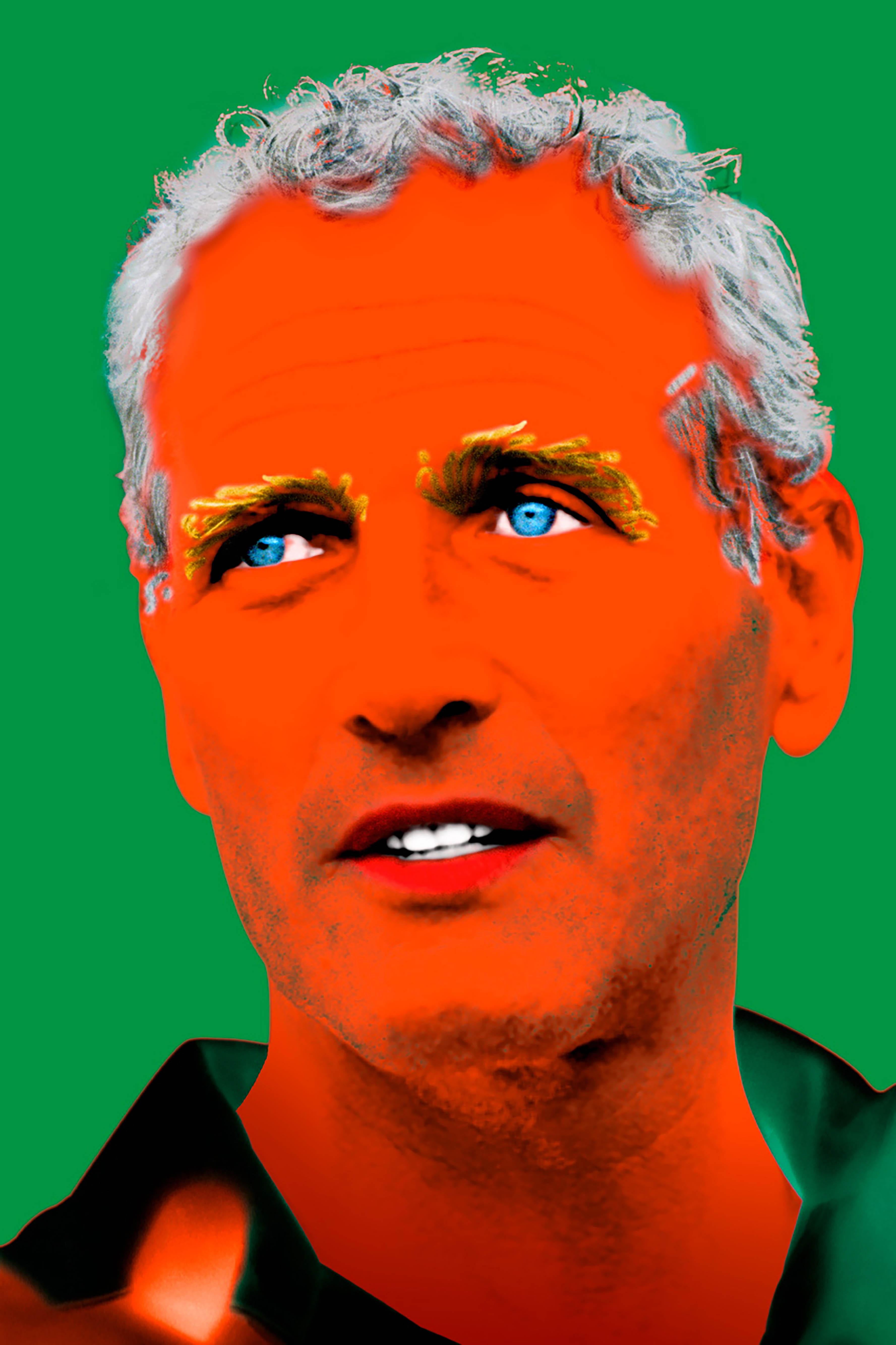Paul Newman – Photograph von Francis Apesteguy