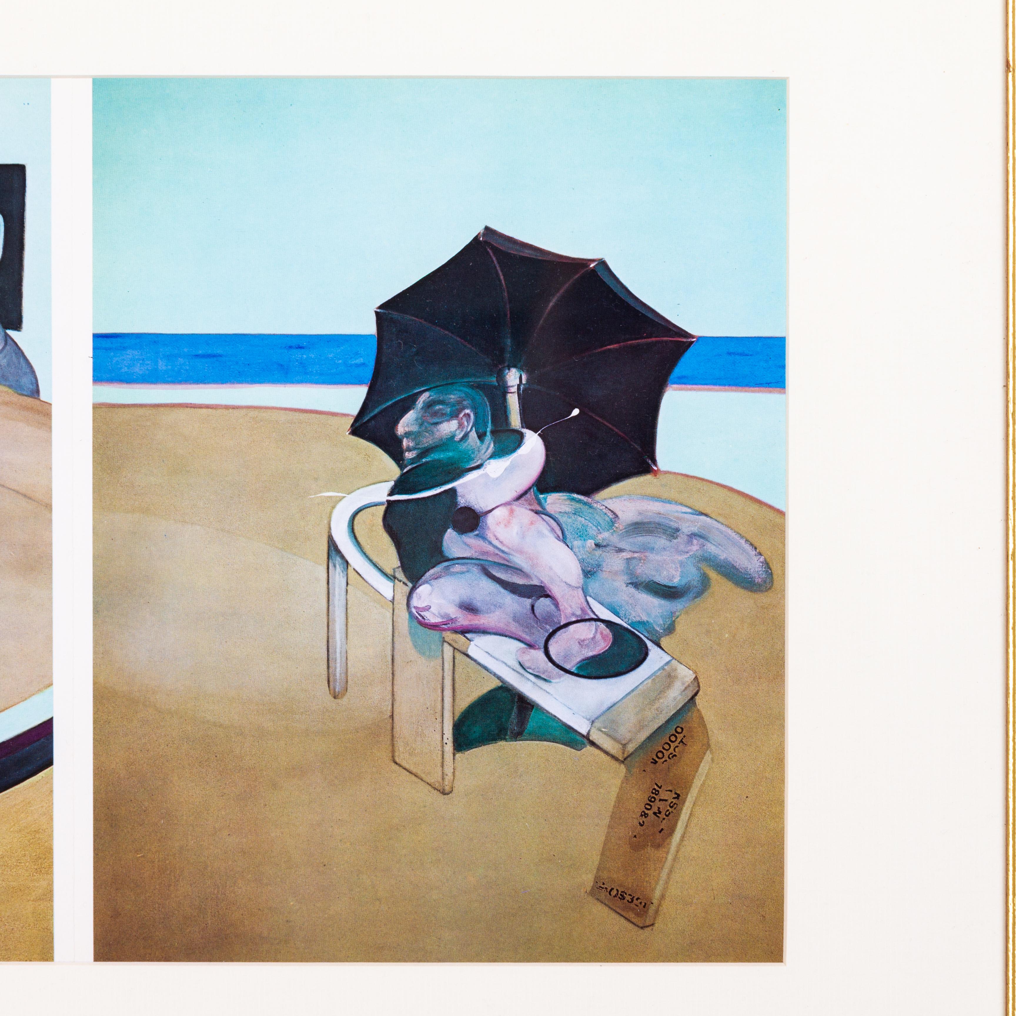 Francis Bacon (1909-1992) Triptych Lithographs In Good Condition In Nottingham, GB