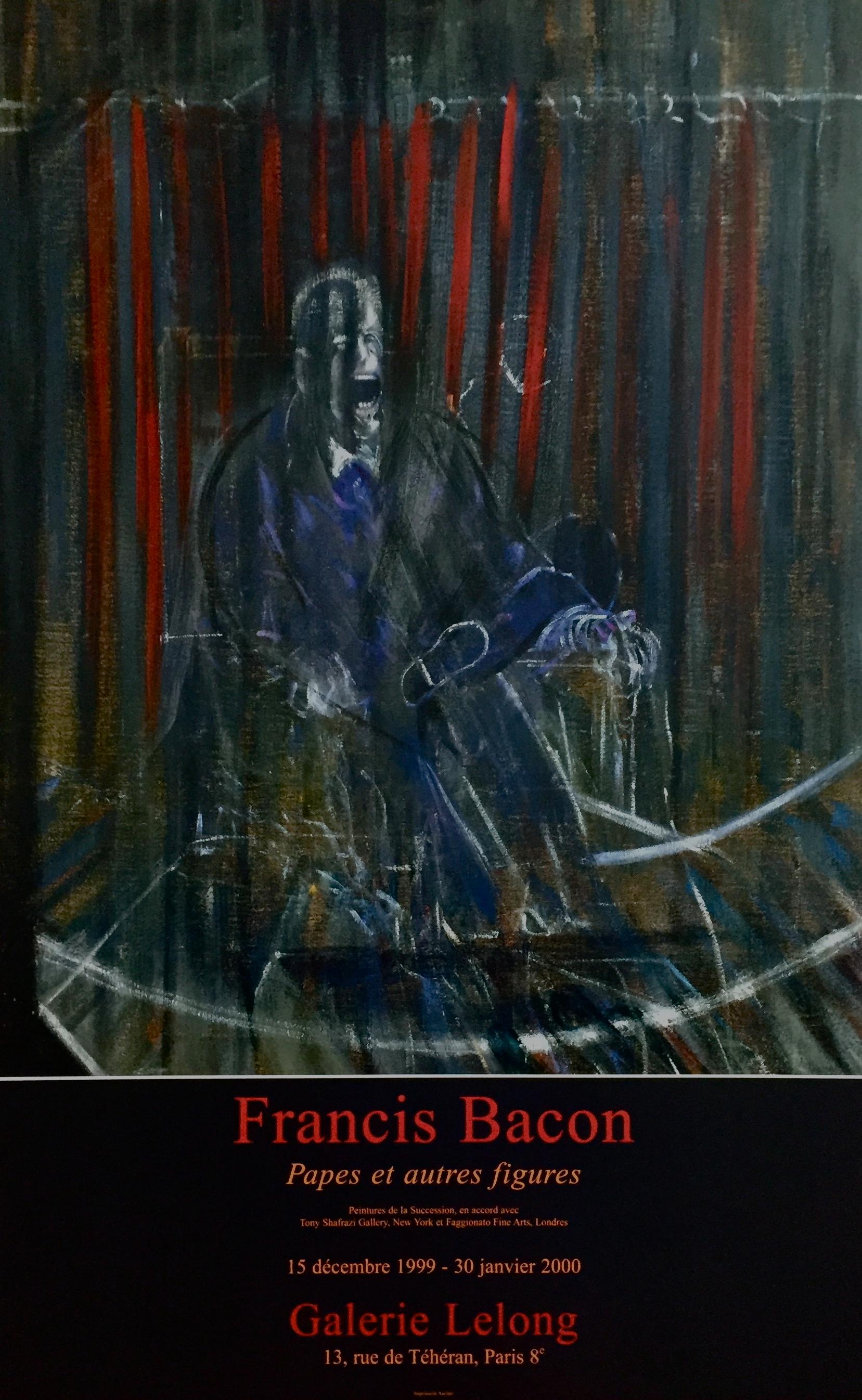 Francis Bacon Portrait Print - Bacon, Pope Innocent X