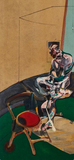 Francis Bacon, Portrait of George Dyer Staring at Blind-Cord, 1966 (after)