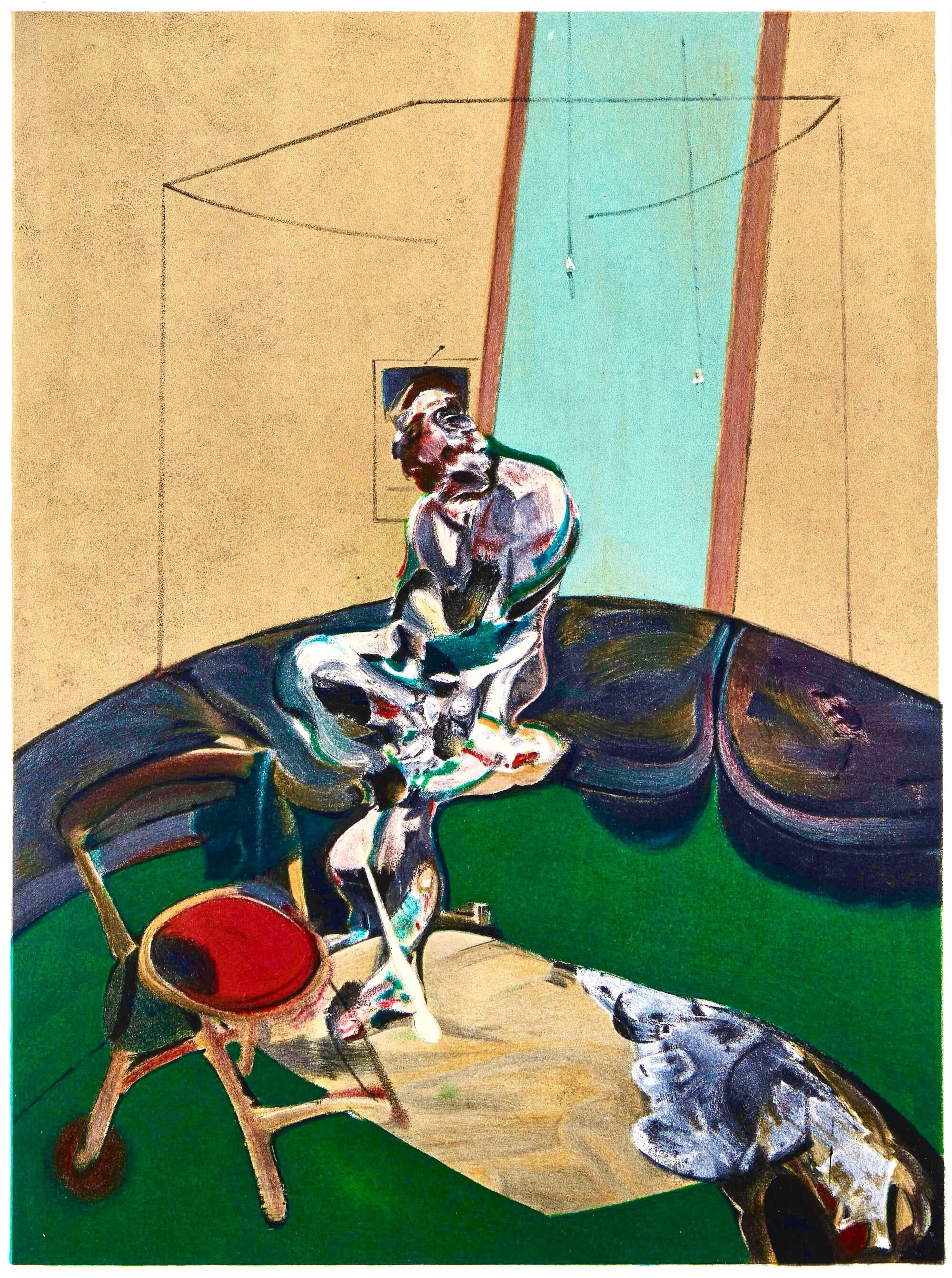Litografía sobre papel vélin. Tamaño del papel: 15 x 11 pulgadas. Inscripción: Sin firmar y sin numerar, tal como se emitió. Notas: Del folio Derrière le miroir, nº 162, 1966. Publicado por Maeght Éditeur, París, bajo la dirección de Aimé Maeght,