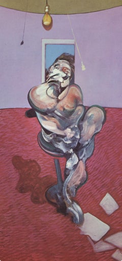 Francis Bacon, Portrait of George Dyer Talking, Derriere le Miroir, 1966 (after)