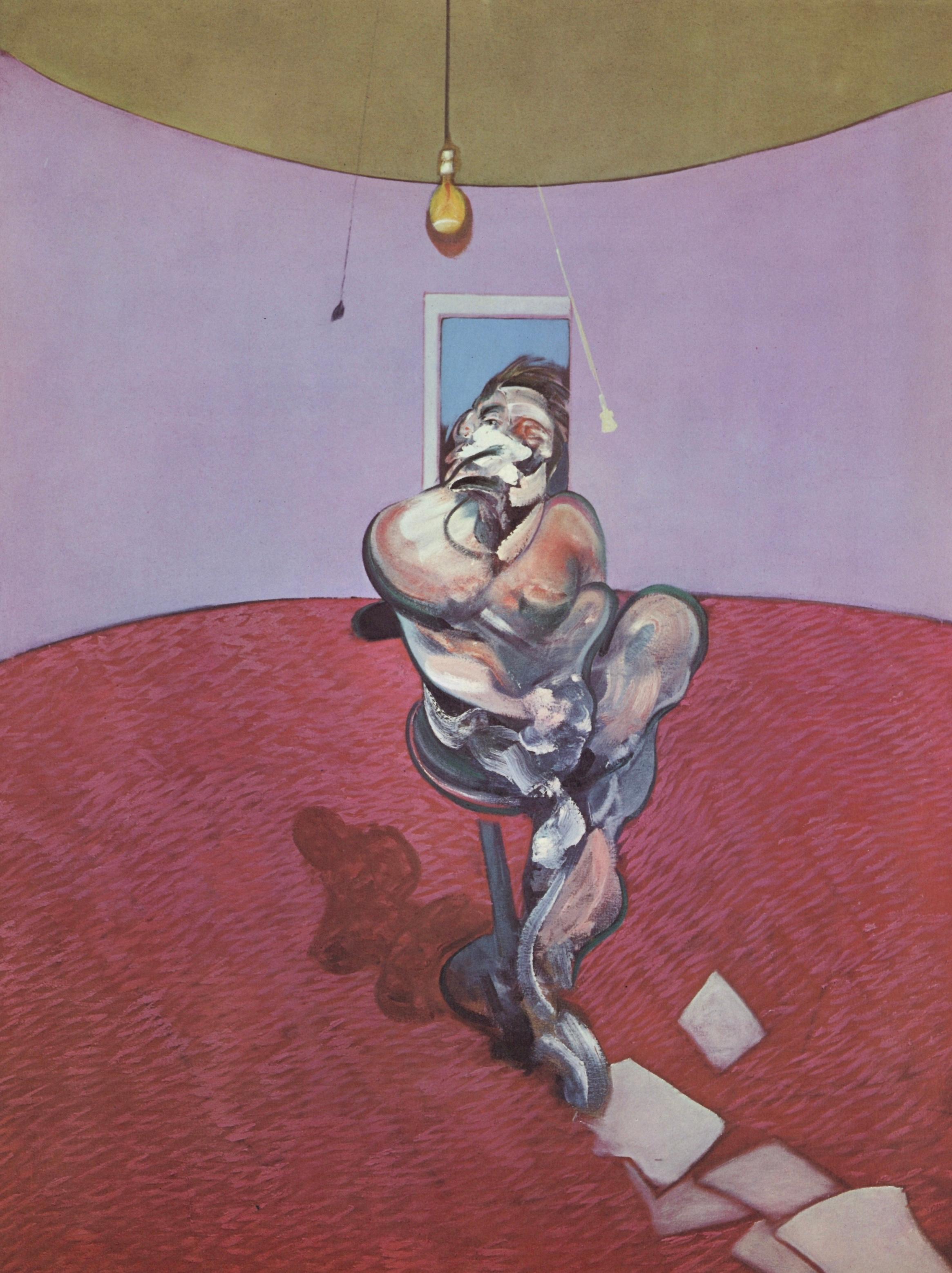 Bacon, Ritratto di George Dyer Talking, Derrière le miroir (dopo)