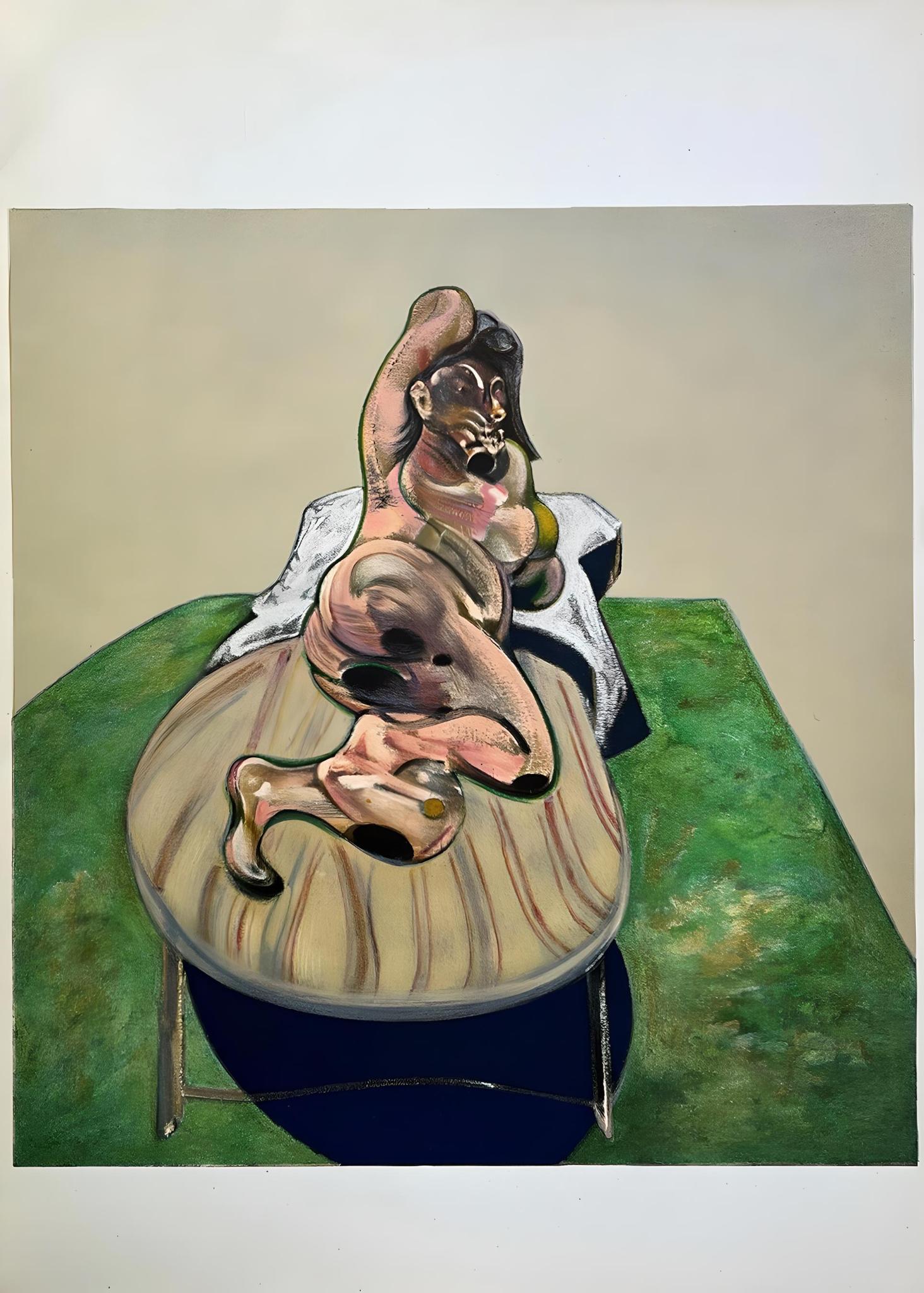 Bacon, Portrait of Henrietta Moraes, Derrière le miroir (after) For Sale 1