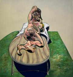 Vintage Bacon, Portrait of Henrietta Moraes, Derrière le miroir (after)