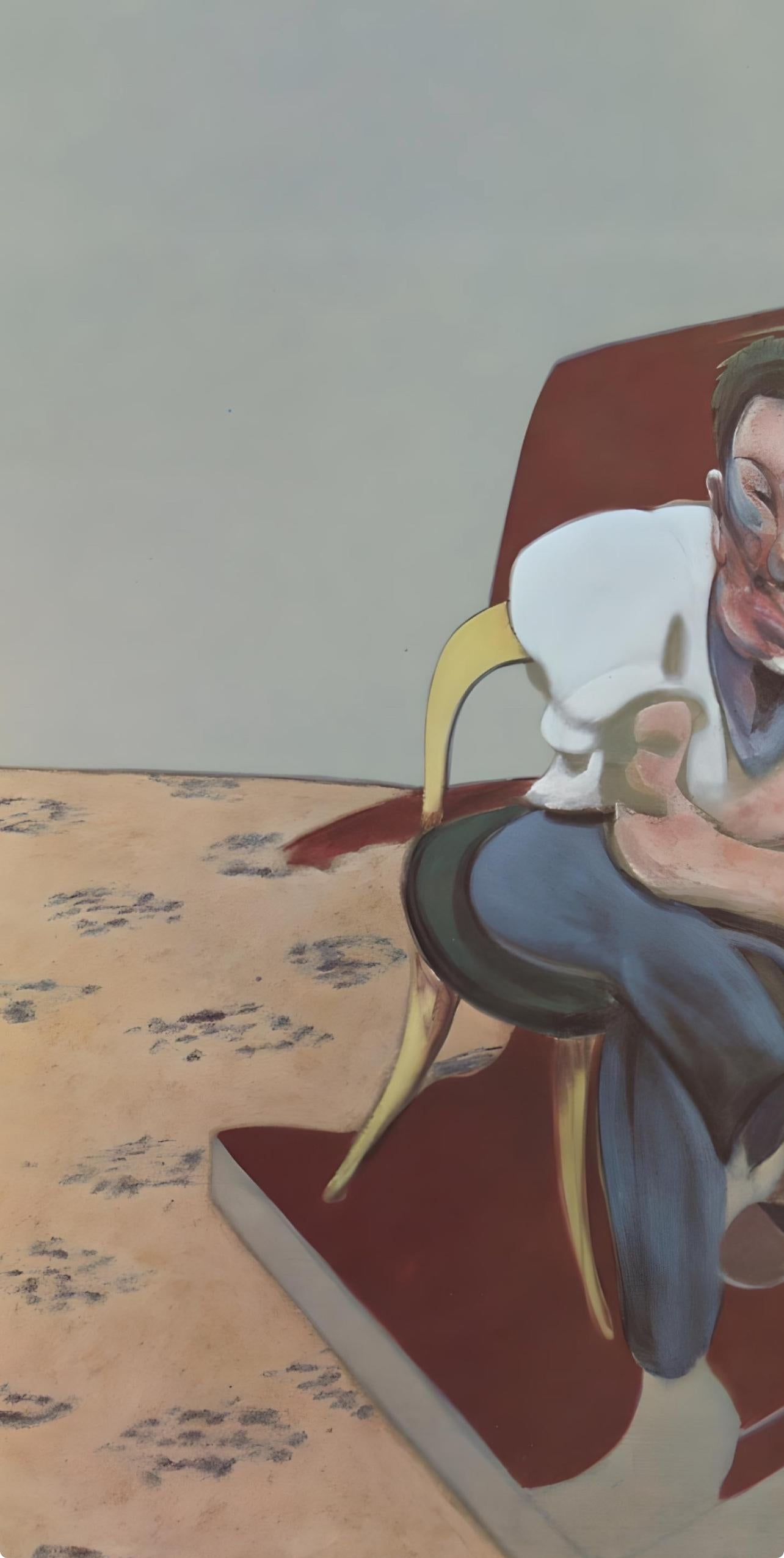 Bacon, Three Studies for Portrait of Lucian Freud, Derrière le miroir (after) For Sale 11