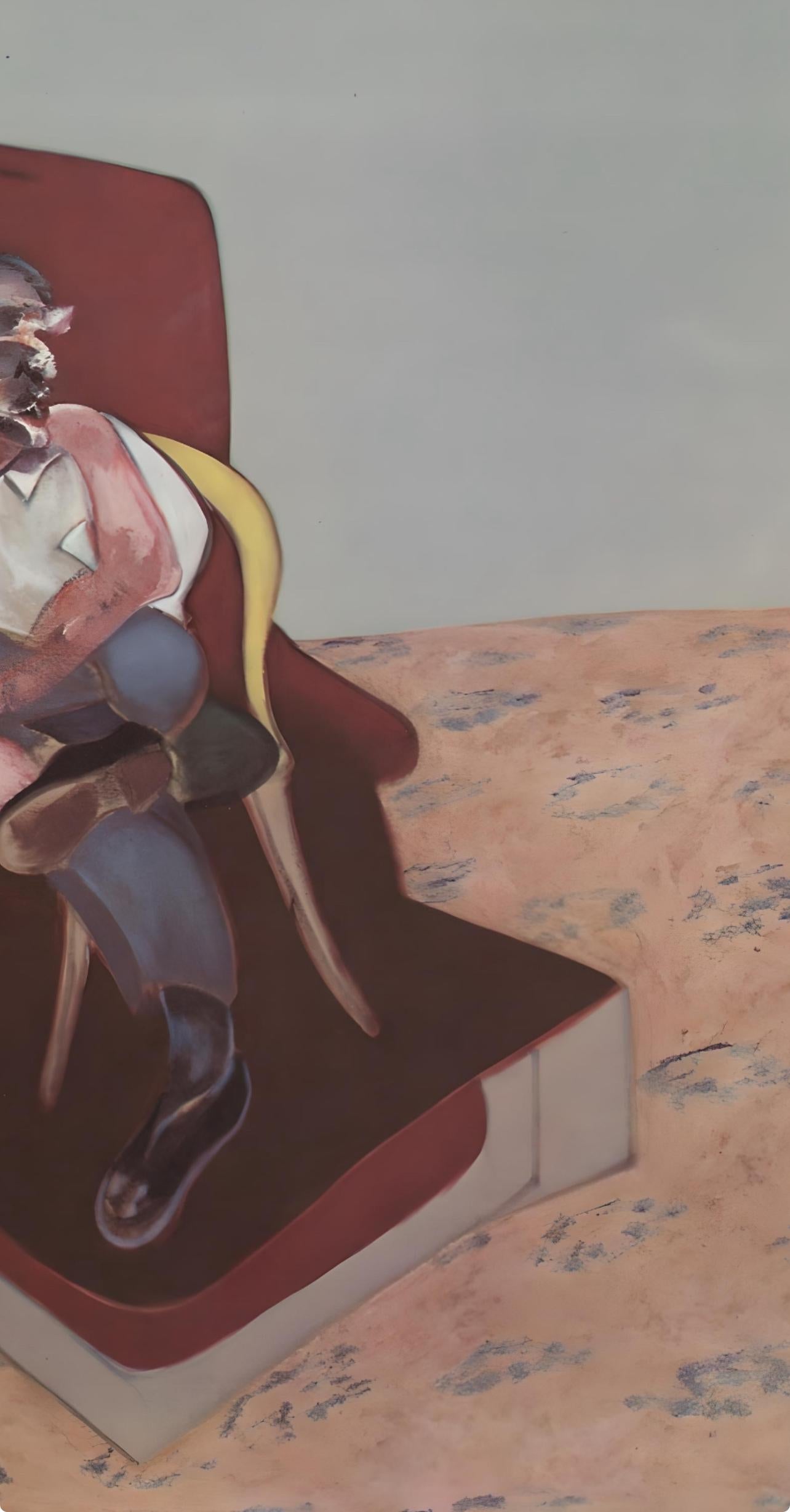 Bacon, Three Studies for Portrait of Lucian Freud, Derrière le miroir (after) For Sale 1