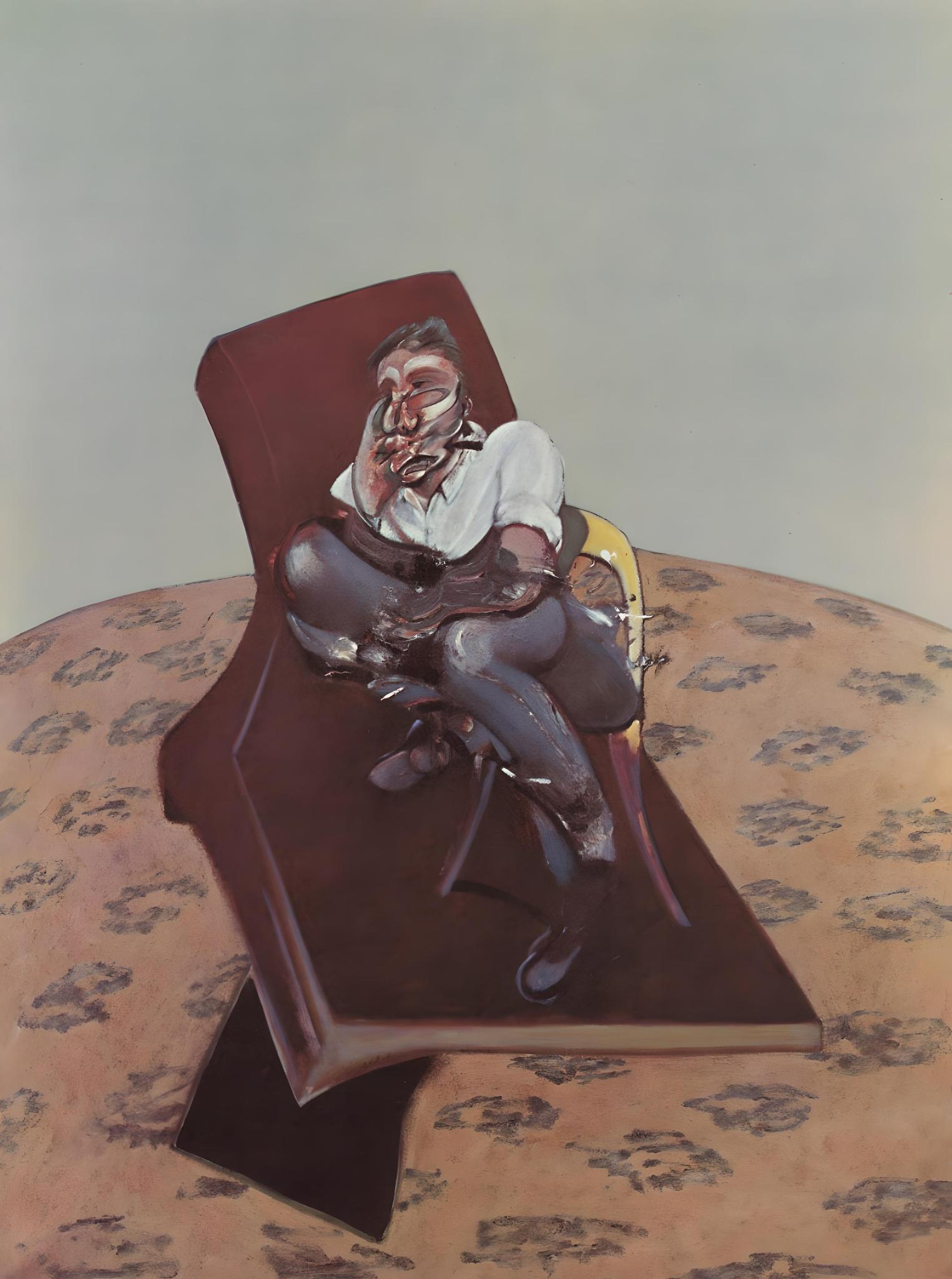Bacon, Three Studies for Portrait of Lucian Freud, Derrière le miroir (after) For Sale 2