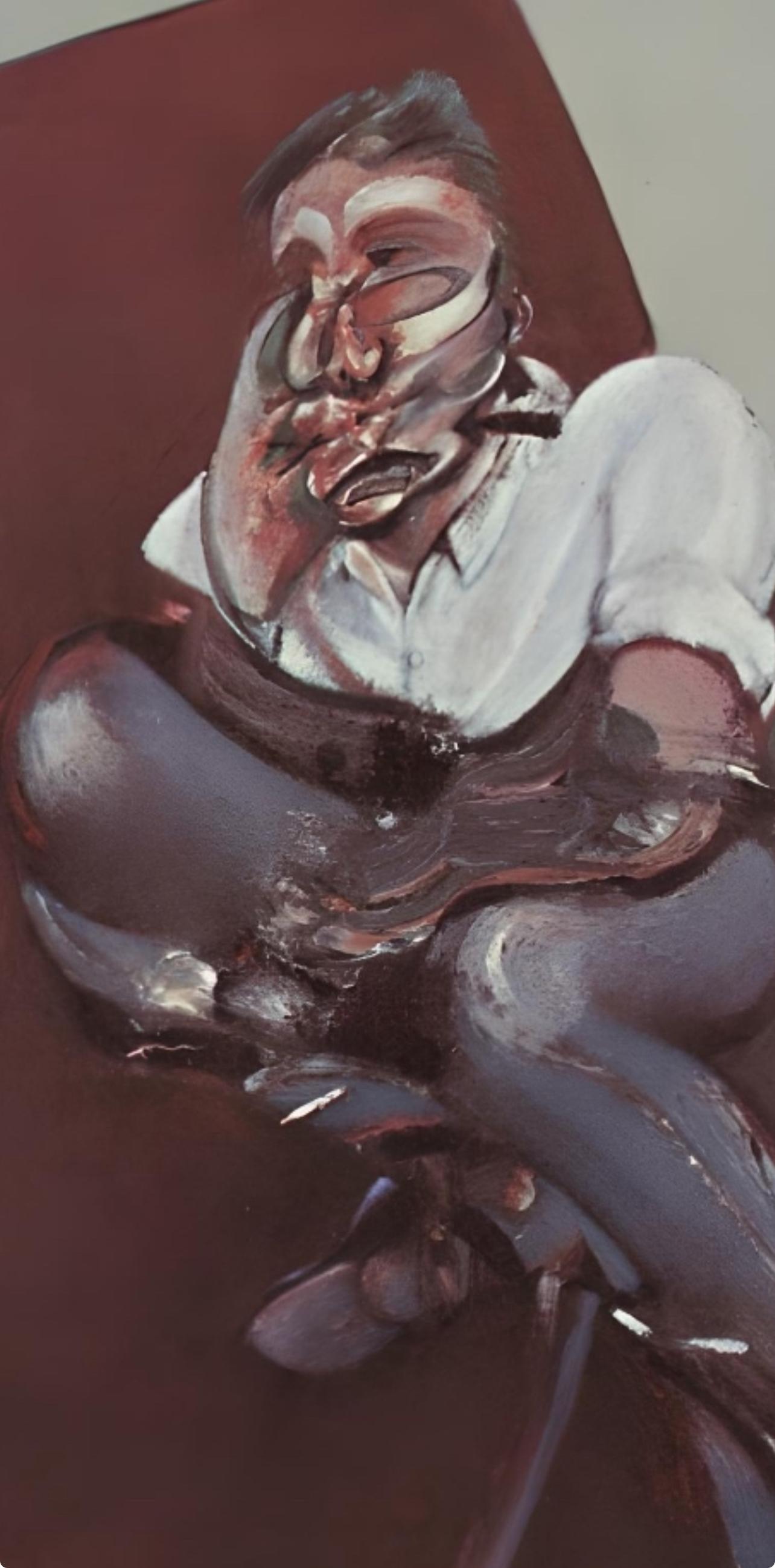 Bacon, Three Studies for Portrait of Lucian Freud, Derrière le miroir (after) For Sale 4