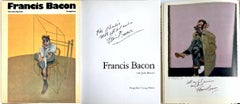 Book: Francis Bacon von [with] John Russell (hand signed and inscribed twice)