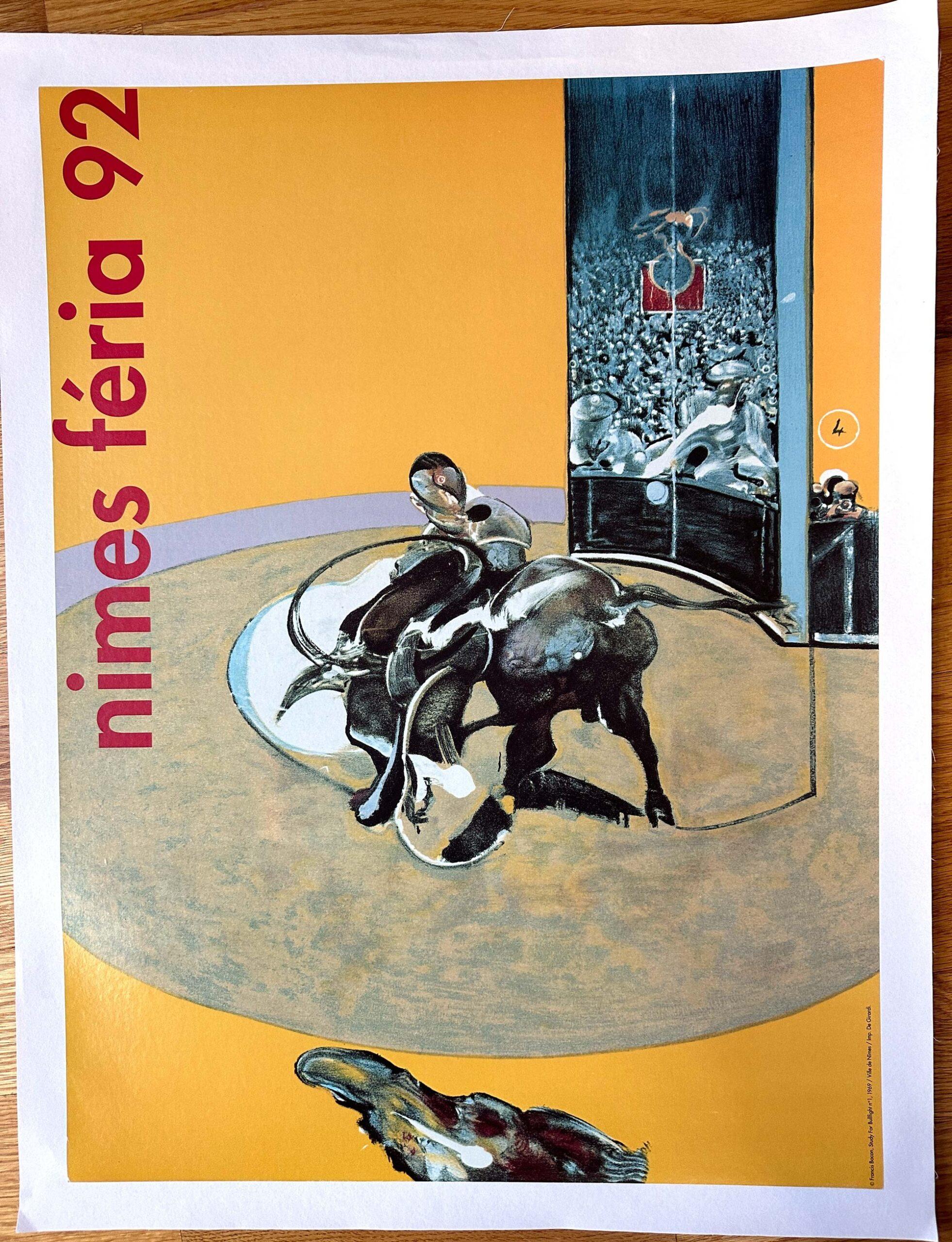 Feria Nîmes par (d'après) Francis Bacon en vente 1