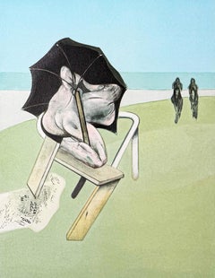 Francis Bacon (1909-1992) - Aguafuerte y aguatinta en color sobre papel verjurado Guarro