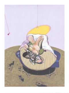 francis bacon lying figure Francis Bacon-Lying Figure-31.5" x 23.5"-Offset Lithograph-2018-Contemporary