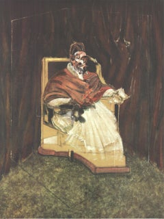 Francis Bacon "Pape Innocent XII (sans texte)" 1995