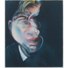 Francis Bacon 'Drei Studien für ein Self-Portrait' Limitierte Auflage signierter Druck