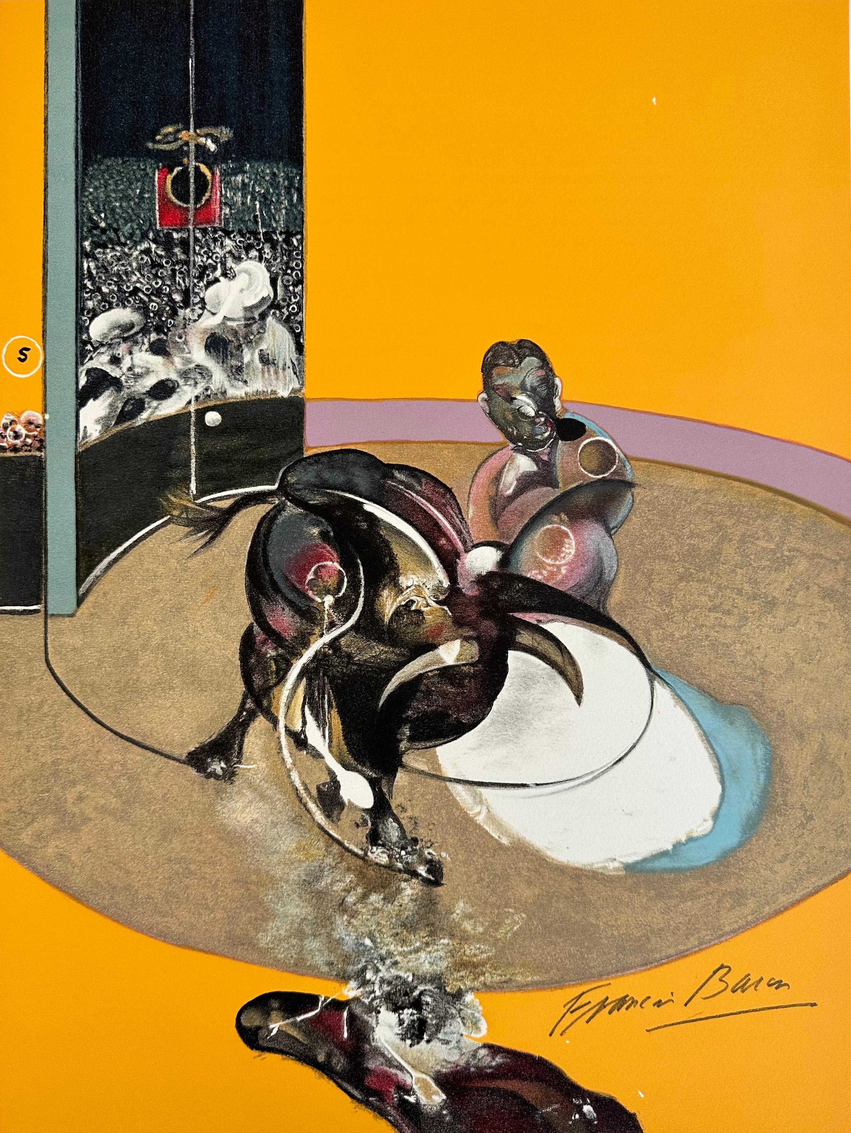 Miroir de la Tauromachie (Moderne), Print, von Francis Bacon