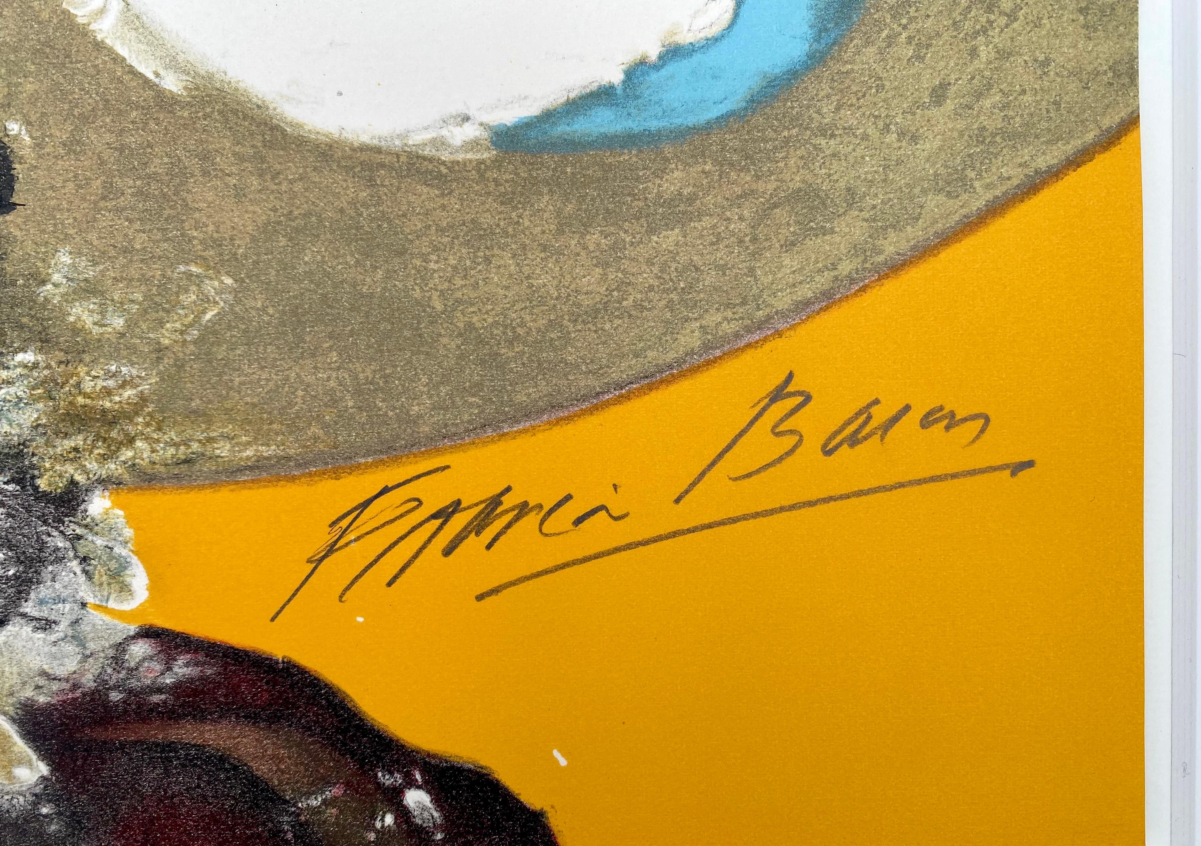 Miroir de la Tauromachie - Brown Figurative Print by Francis Bacon
